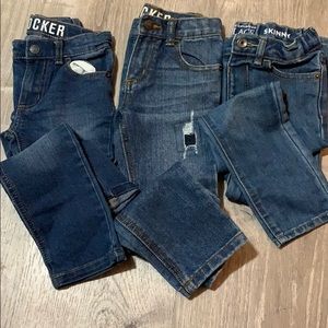 3 pairs of skinny jeans